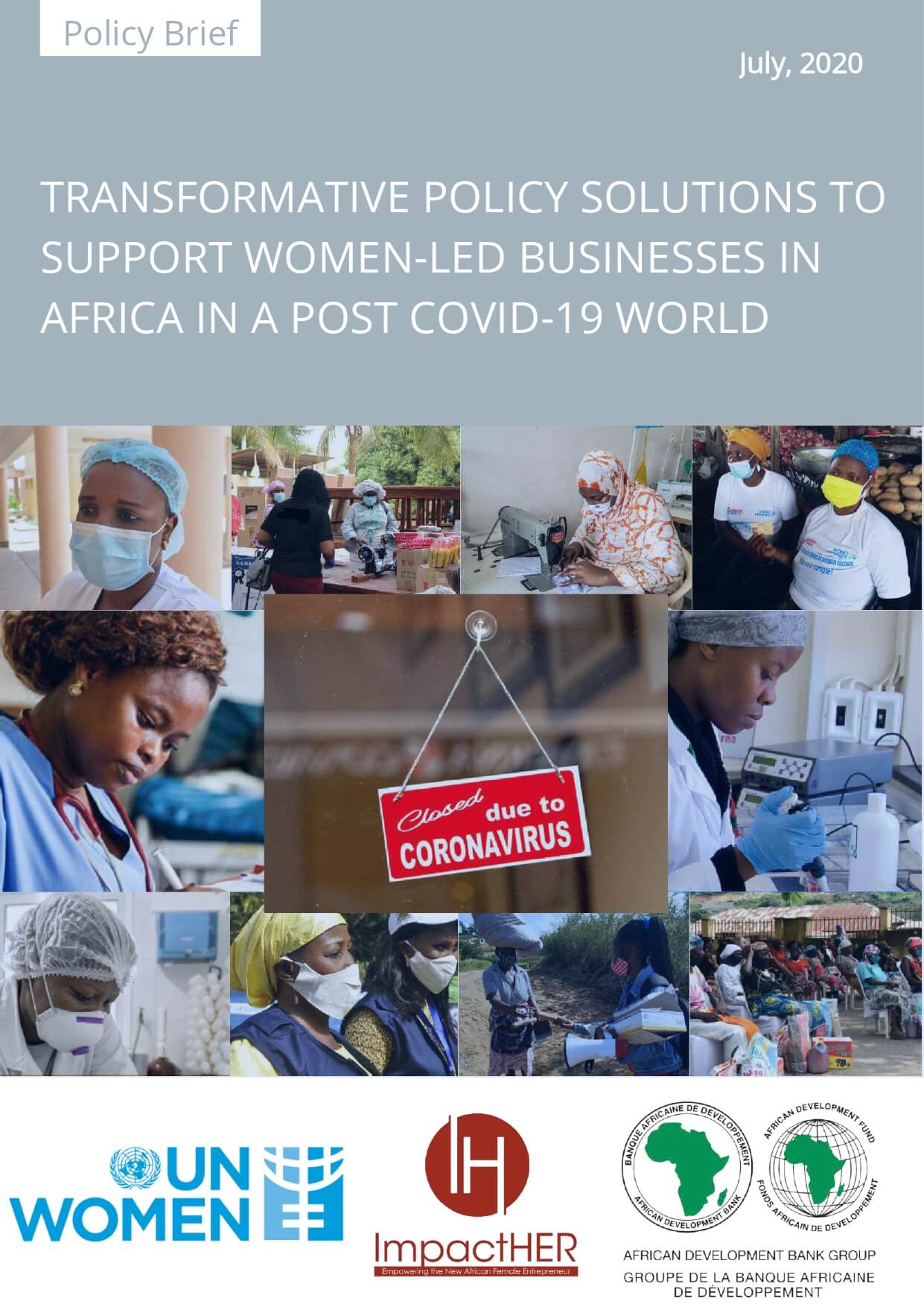 TRANSFORMATIVE POLICY SOLUTIONS TO SUPPORT WOMEN LED BUSINESSES IN ...